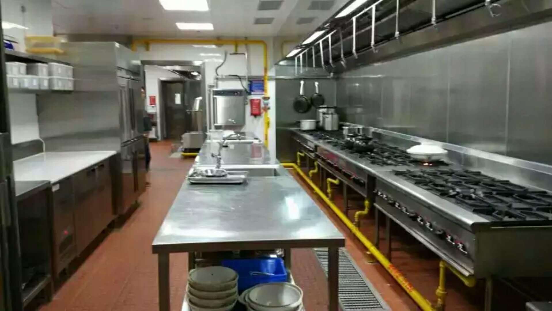 深圳工廠員工飯?zhí)脧N房工程設備清單-金旺廚具